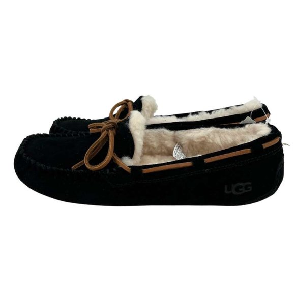 UGG | Women's Dakota Slippers | Black | Various Sizes - Picture 4 of 7